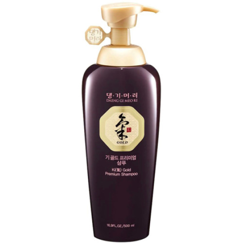 Премиальный укрепляющий шампунь против выпадения волос DAENG GI MEO RI Ki Gold Premium Shampoo 500 ml